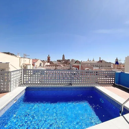 Homely Carreteria Con Piscina Appartement Málaga